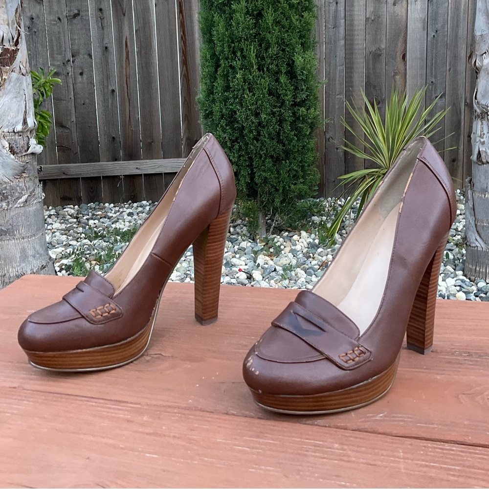 Guess Brown Stiletto Heels Classic Pumps